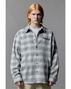 Рубашка клетчатая с принтом-надписью Befree