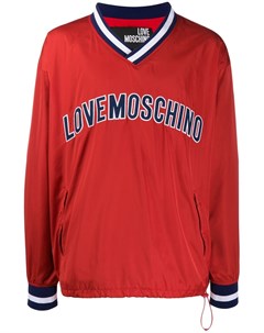 Джемпер с контрастным логотипом Love moschino