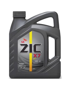 Моторное масло X7 LS 10W-40, 6 л Zic