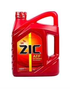 Трансмиссионное масло ATF Dexron VI ATF, 4 л Zic