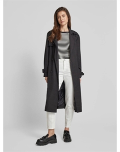 Брюки однотонного дизайна, белый Comma,