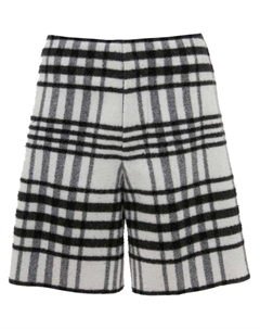 Широкие шорты в клетку тартан, белый Jw anderson