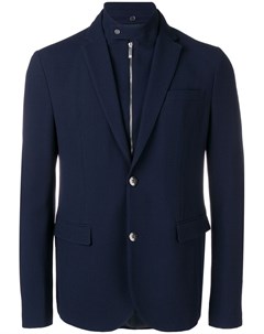 Emporio armani однобортный пиджак куртка 46 синий Emporio armani