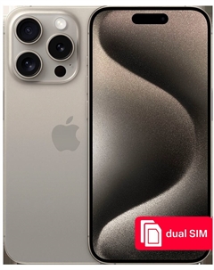 Смартфон Apple iPhone 15 Pro 512Gb SIM + SIM Натуральный титан