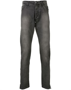 Rhude выбеленные джинсы стандартного кроя 30 серый Rhude