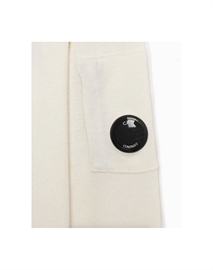 Белый шерстяной свитер C.p. company