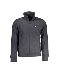 Черный хлопковый мужской свитер Napapijri