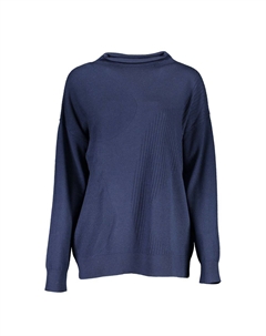 Синий шерстяной свитер Gant