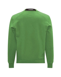 Зеленый хлопковый свитер C.p. company