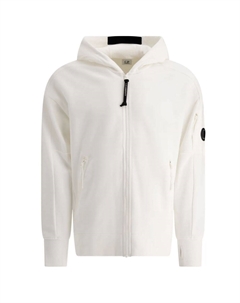 Белый хлопковый свитер C.p. company