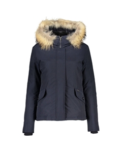 Куртки и женские пальто Cotton, синий Woolrich