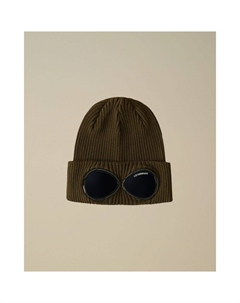 Черные шерстяные шапки и кепки C.p. company