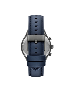 Мужские многофункциональные часы Fenmore из нержавеющей стали в цвете Gunmetal, синий Fossil