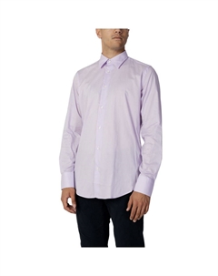 Фиолетовая хлопковая рубашка Liu jo