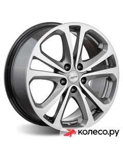 Литой диск X-113M 7x17/5*105 D56.6 ET38 HSB/FP X`trike