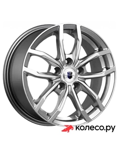 Литой диск Фрост (КС1048) 6.5x15/5*114.3 D60.1 ET39 Дарк платинум Кик