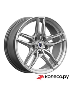 Литой диск Бартон 8x17/5*114.3 D67.1 ET43 Дарк платинум Кик