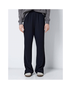 Брюки прямого покроя черный Laredoute