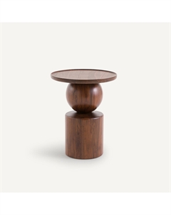 Стол журнальный из массива орехового дерева Stigido каштановый Am.pm.