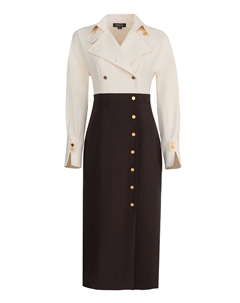 Платье комбинированное Without fail