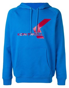 Kappa kontroll толстовка с капюшоном и принтом логотипа l синий Kappa kontroll