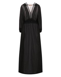 Платье из хлопка и шелка Ermanno scervino