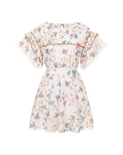 Хлопковое платье Poupette st barth