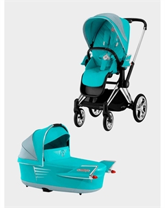 Коляска с прогулочным и спальным блоком Priam IV FE JS Car Cybex