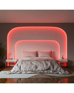 Светодиодная лента для контурной подсветки SMD5050 24В 10 мм 5м 15 Вт/м 60диод/м RGB Apeyron