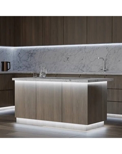 Светодиодная лента для контурной подсветки SMD3528 24В 8 мм 10м 5 Вт/м 60диод/м 400 лм/м 6500 К холодный свет Apeyron