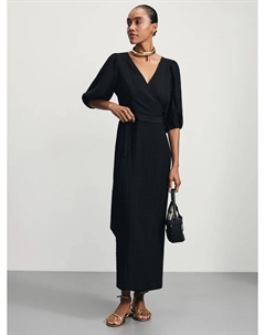 Платье из вискозы с принтом Zarina