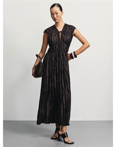 Платье миди со сборками Zarina