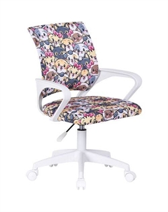 Кресло детское Fiesta, на колесиках, ткань, мультиколор Defender