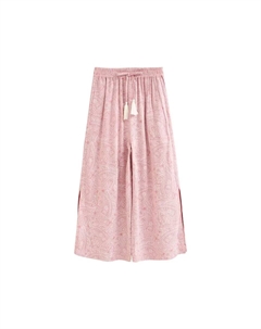 Струящиеся брюки для девочек с принтом пейсли, цвет Rosa Dadati