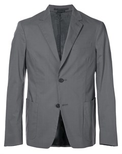 Prada пиджак строгого кроя 52 серый Prada