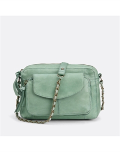 Сумка с ручками маленькая Naina зеленый Laredoute