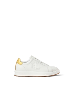 Кеды низкие на шнуровке кожа AINSLEY белый Laredoute