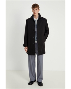 Плащ из хлопка прямого кроя Finn flare