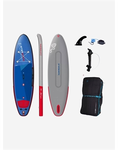 Сапборд надувной двухслойный iGO Deluxe Dc 10.8х33х6, 325x84x15 см, Синий Starboard