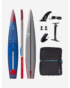 Сапборд надувной двухслойный Sprint Deluxe 14.0x25.5x6, 427x65x15 см, Синий Starboard