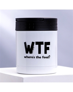 Термос для еды wtf, 400 мл, сохраняет тепло 6 ч Сима-ленд
