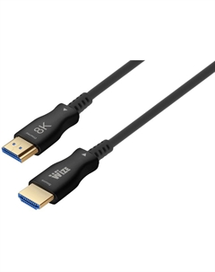 Кабель HDMI AOC-8K-HM-HM-80M оптический, 80 м, 8K/60HZ, 4:4:4, v.2.1, ARC, 19M/19M, черный, коробка Wize