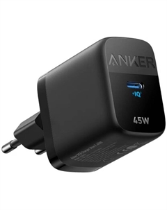 Сетевое зарядное устройство Anker 313 A2643 45W USB Type-C черное
