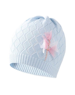 Хлопковая шапка с декором Андерсен