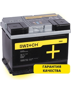 Автомобильный аккумулятор 66 Ач обратная полярность L2 Switch