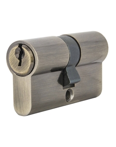 Цилиндр ключевой ax100 60мм 30х30 бронза Ajax