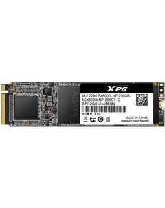 Твердотельный накопитель (SSD) 256Gb XPG SX6000 Lite, 2280, M.2, NVMe (ASX6000LNP-256GT-C) Adata