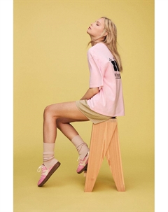 Ретро-Кроссовки, розовый Pull & bear