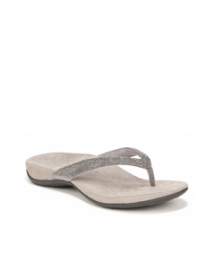 Сандалии Dillon блестящие, серый Vionic