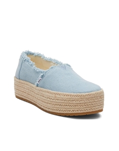 Слипоны Valencia Espadrille Slip-On, светло-голубой Toms
